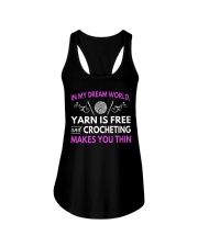 CROCHETING MAKES YOU THIN FUNNY CROCHET Ladies Flowy Tank thumbnail