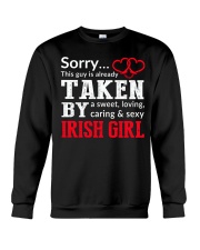 SORRY TAKEN BY A IRISH Crewneck Sweatshirt thumbnail