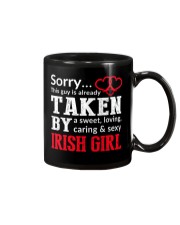 SORRY TAKEN BY A IRISH Mug thumbnail