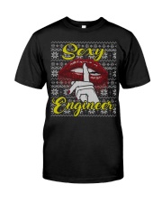 SEXY ENGINEER UGLY CHRISTMAS SWEATER ENGINEER XMAS Classic T-Shirt thumbnail
