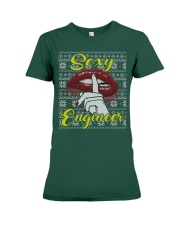 SEXY ENGINEER UGLY CHRISTMAS SWEATER ENGINEER XMAS Premium Fit Ladies Tee thumbnail