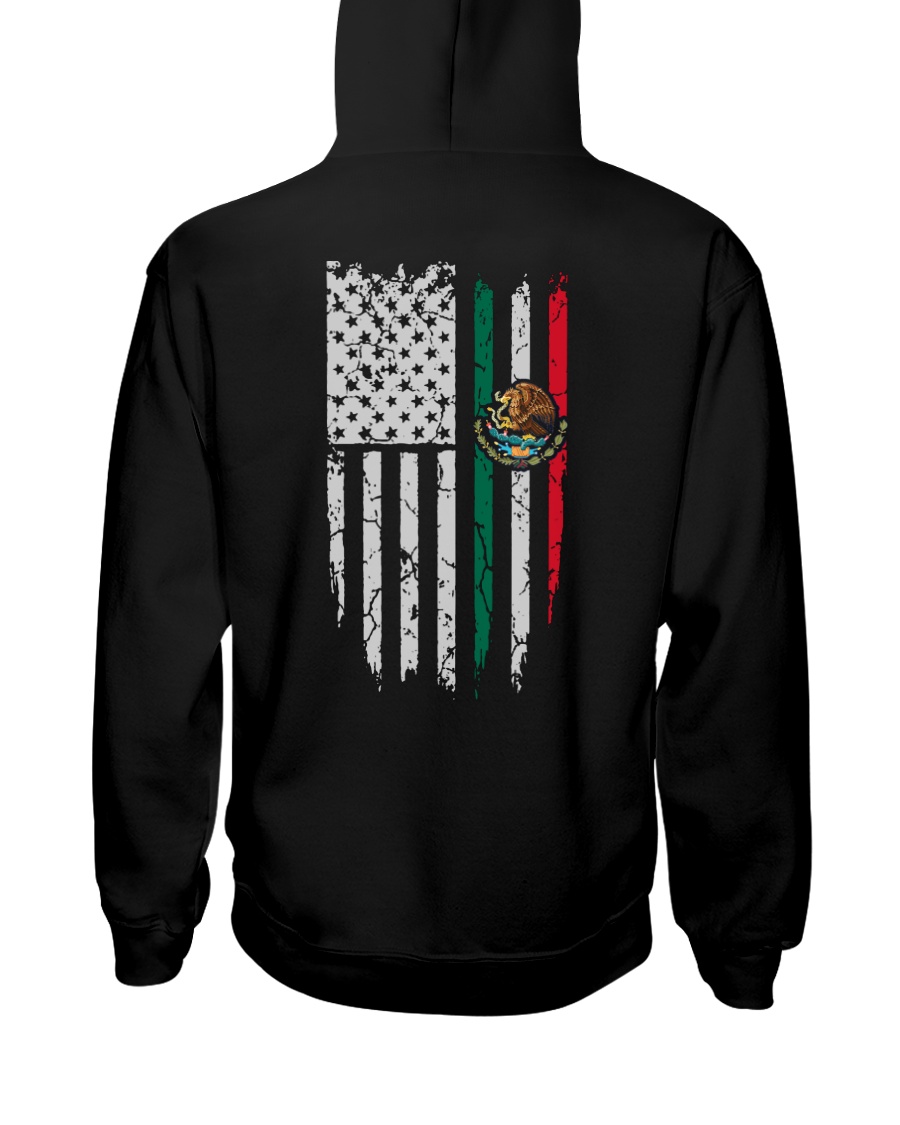 7DK - American blood inside me back ver Hooded Sweatshirt
