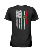 7DK - American blood inside me back ver Ladies T-Shirt thumbnail