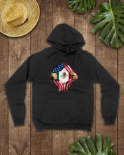 7DK - Mexican blood inside me Hooded Sweatshirt lifestyle-unisex-hoodie-front-7