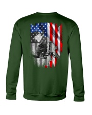 NC - Veteran flag Crewneck Sweatshirt thumbnail