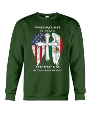 7DK - American by birth mexican by the grace of go Crewneck Sweatshirt thumbnail