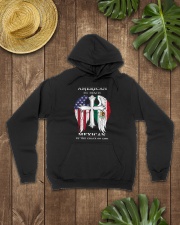 7DK - American by birth mexican by the grace of go Hooded Sweatshirt lifestyle-unisex-hoodie-front-7