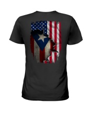 NC - Puerto Rican Blood inside me Ladies T-Shirt thumbnail
