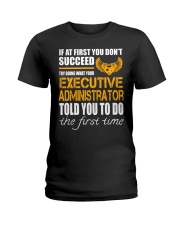 STICKER EXECUTIVE ADMINISTRATOR Ladies T-Shirt thumbnail