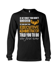 STICKER EXECUTIVE ADMINISTRATOR Long Sleeve Tee thumbnail