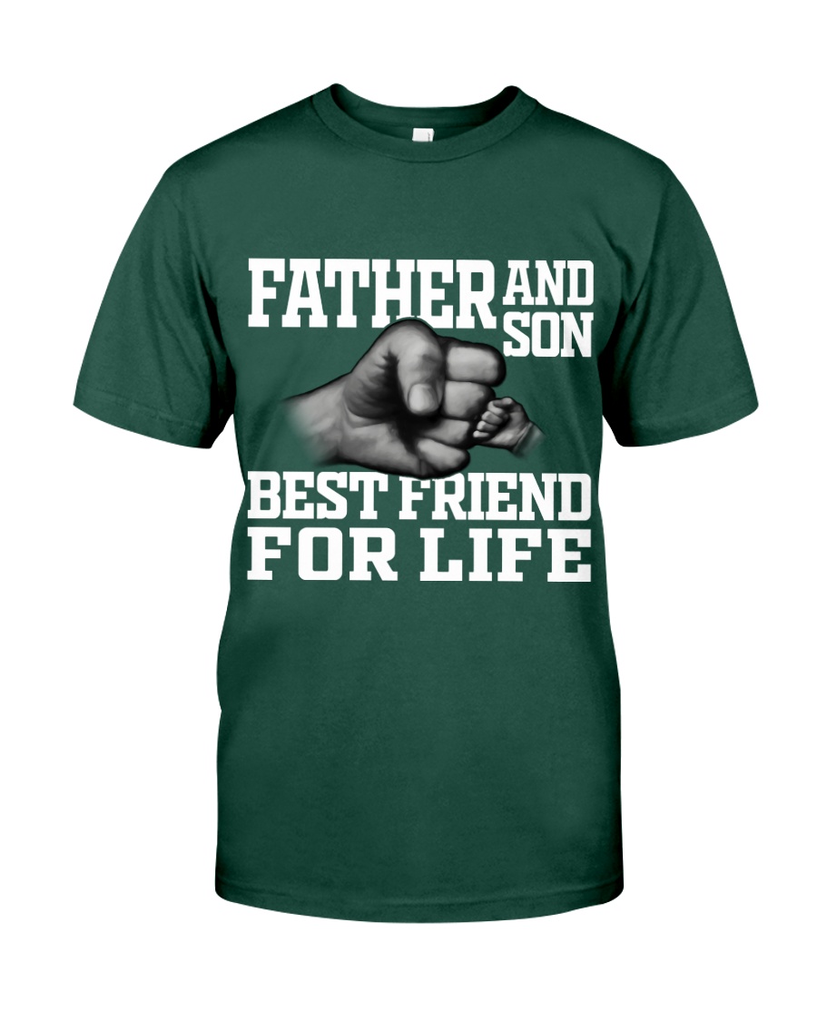 Father And Son Best Friend For Life Premium Fit Mens Tee