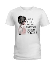Tattoos and Love Books Limited Edition Ladies T-Shirt thumbnail