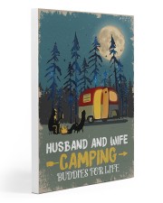Camping buddies for life Gallery Wrapped Canvas Prints tile