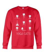 Yoga cats Crewneck Sweatshirt tile