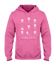 Yoga cats Hooded Sweatshirt tile