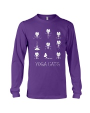 Yoga cats Long Sleeve Tee tile