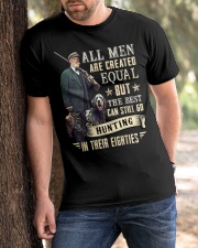 All men are created equal 80s Classic T-Shirt apparel-classic-tshirt-lifestyle-front-51