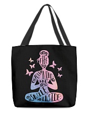 Smile inside All-Over Tote tile