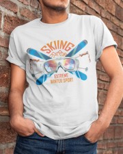 Skiing - Extreme winter sport Classic T-Shirt apparel-classic-tshirt-lifestyle-26