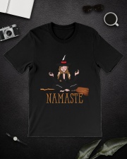 Yoga on broom Classic T-Shirt lifestyle-mens-crewneck-front-16