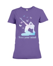 Find your freedom Premium Fit Ladies Tee tile