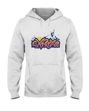 Skiing - Extreme Hooded Sweatshirt tile
