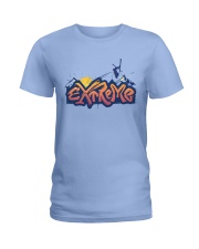 Skiing - Extreme Ladies T-Shirt tile