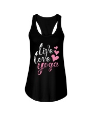 Live Love Yoga Ladies Flowy Tank tile