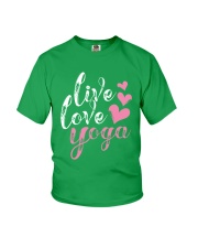 Live Love Yoga Youth T-Shirt tile