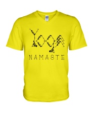 Yoga Namaste V-Neck T-Shirt tile