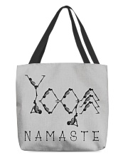 Yoga Namaste All-Over Tote tile