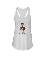 MAKES ME HAPPY Ladies Flowy Tank thumbnail