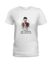 MAKES ME HAPPY Ladies T-Shirt thumbnail