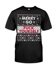 MERRY GO F YOURSELF Classic T-Shirt thumbnail