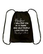 YOU IN A TRUNK- ONLY 15 TODAY Drawstring Bag thumbnail