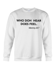 WHO DOH HEAR Crewneck Sweatshirt thumbnail