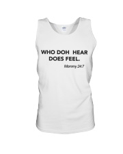 WHO DOH HEAR Unisex Tank thumbnail