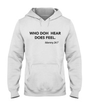 WHO DOH HEAR Hooded Sweatshirt thumbnail