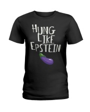 HUNG LIKE EPSTEIN Ladies T-Shirt thumbnail