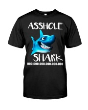 ASSHOLE SHARK Classic T-Shirt front