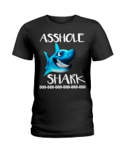 ASSHOLE SHARK Ladies T-Shirt thumbnail