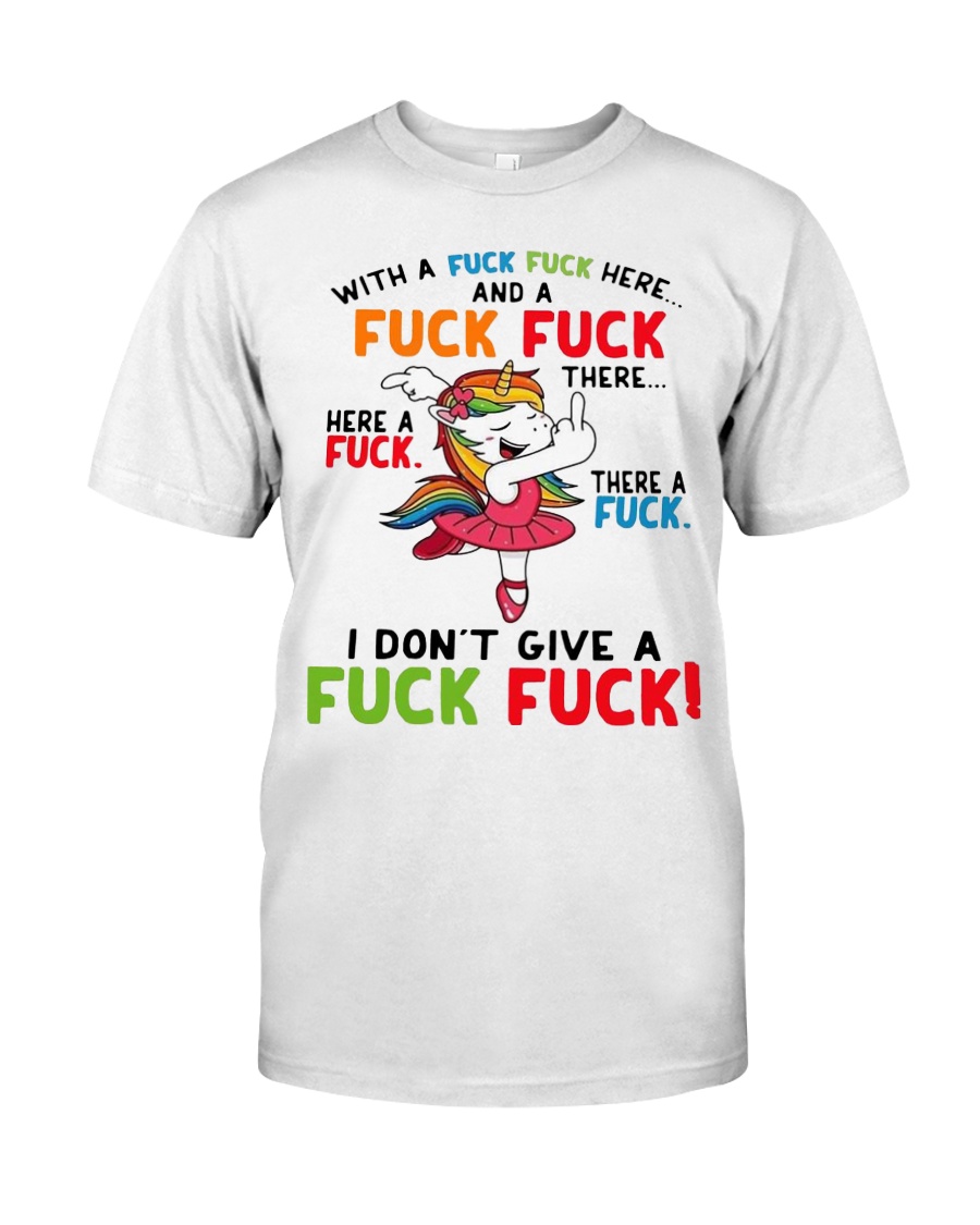 WITH A F F HERE Classic T-Shirt