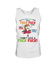 WITH A F F HERE Unisex Tank thumbnail