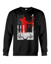 Deer Hunting Flag T-Shirts Crewneck Sweatshirt thumbnail