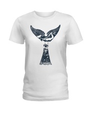 i love whale 262 Ladies T-Shirt thumbnail