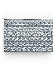 Ethnic elephant motifs Accessory Pouch - Large thumbnail