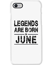 Legends are born in June Phone Case thumbnail