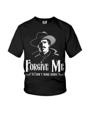 Forgive Me If I Don't Shake Hands Youth T-Shirt thumbnail