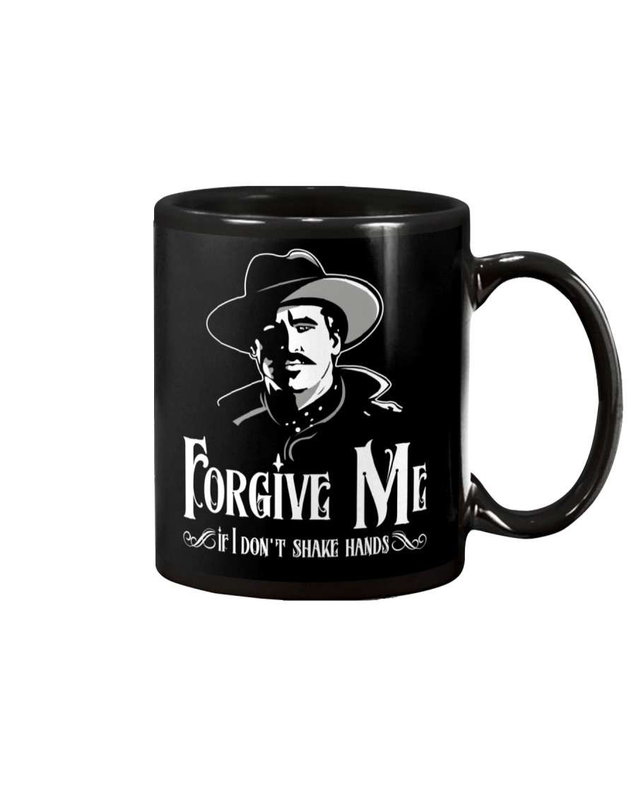 Forgive Me If I Don't Shake Hands Mug