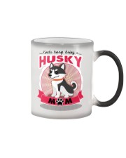 Kinda Busy Being A Husky Mom Color Changing Mug thumbnail